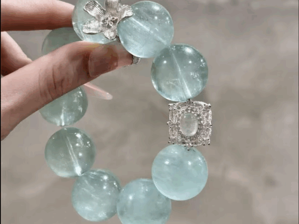 Blue Lake Fluorite Bracelet