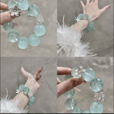 Blue Lake Fluorite Bracelet
