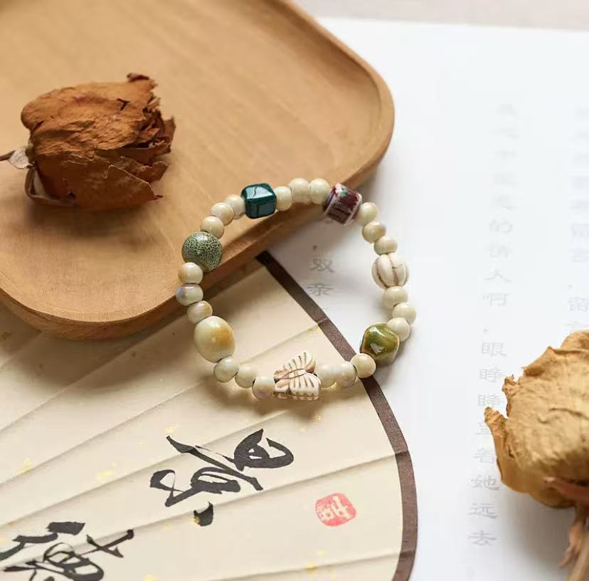 Ceramic hand string, handicraft, ancient style string