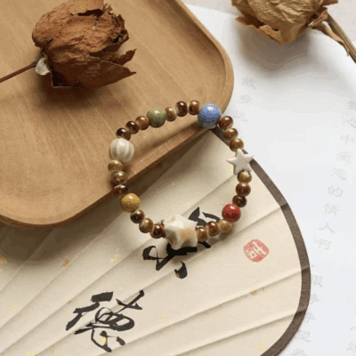 Ceramic hand string, handicraft, ancient style string