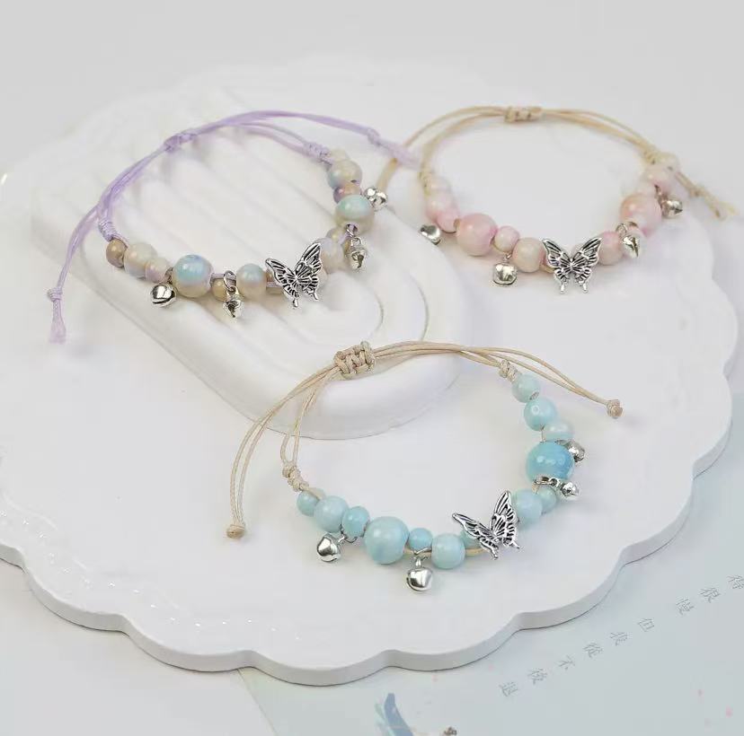 Dream Butterfly Ceramic New Chinese-style Bracelet