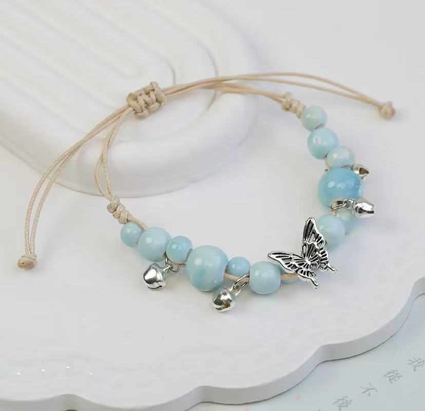 Dream Butterfly Ceramic New Chinese-style Bracelet