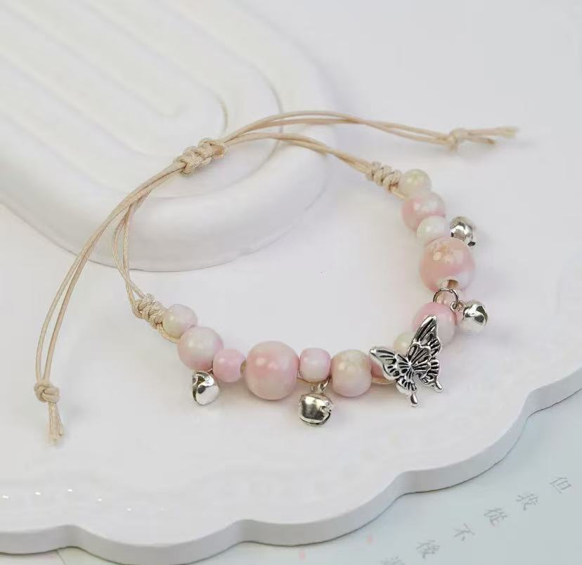 Dream Butterfly Ceramic New Chinese-style Bracelet