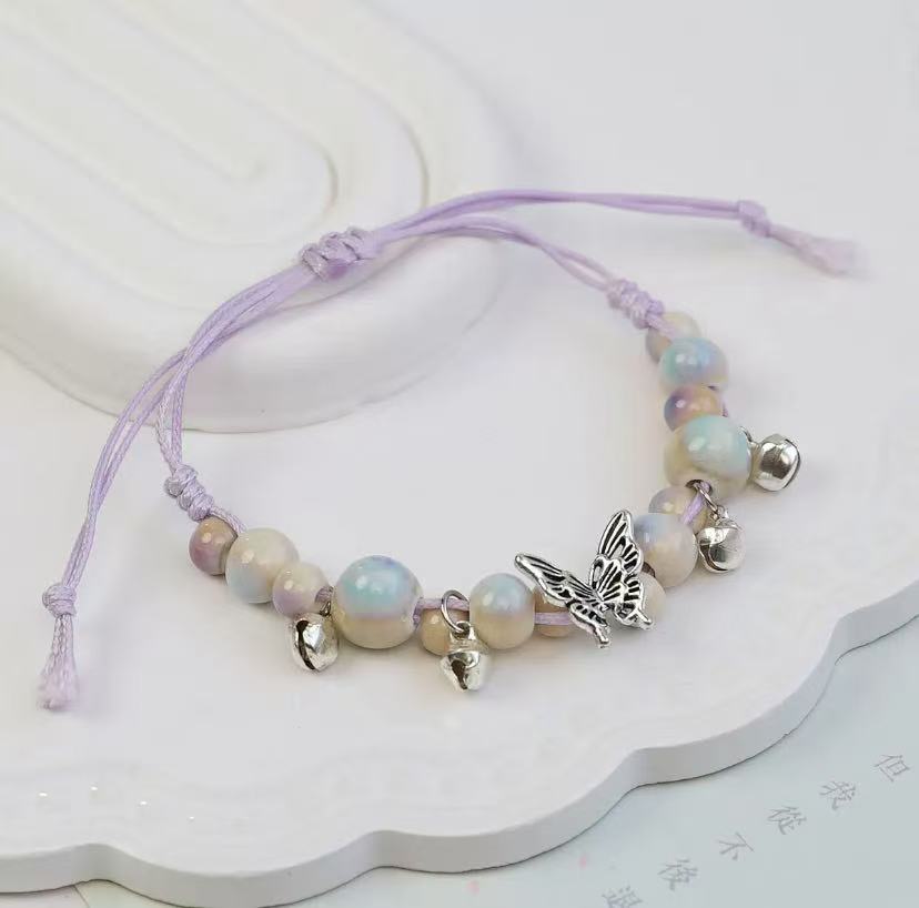 Dream Butterfly Ceramic New Chinese-style Bracelet