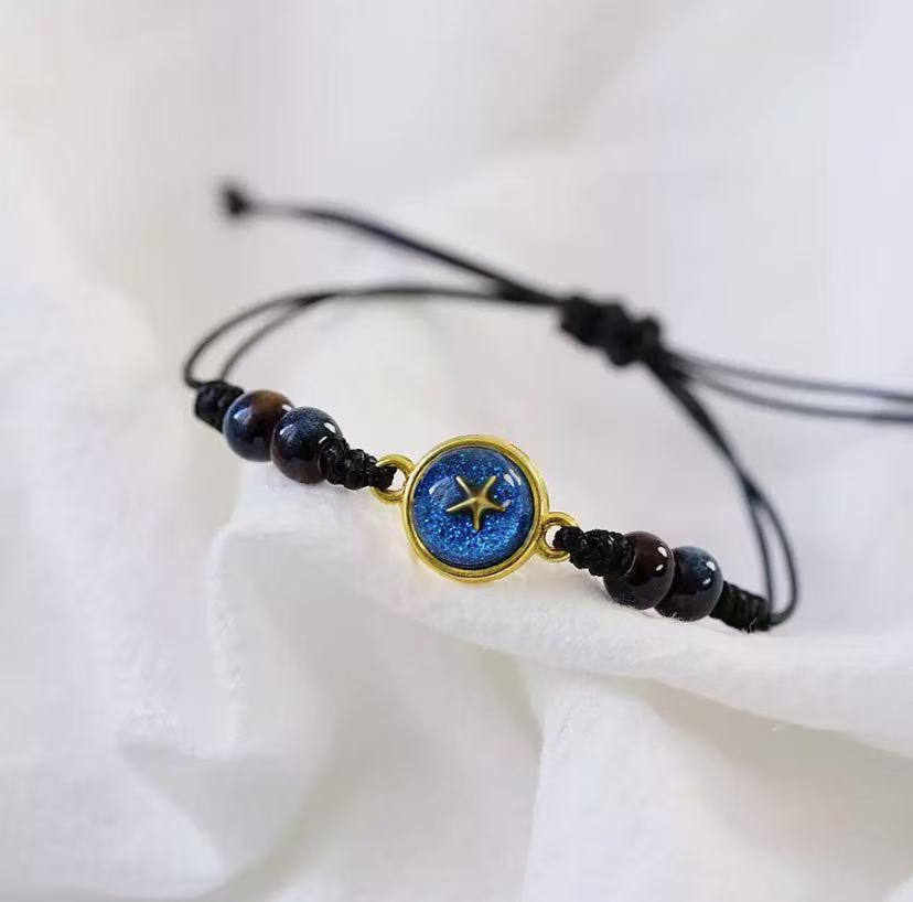 Star, moon, planet bracelet